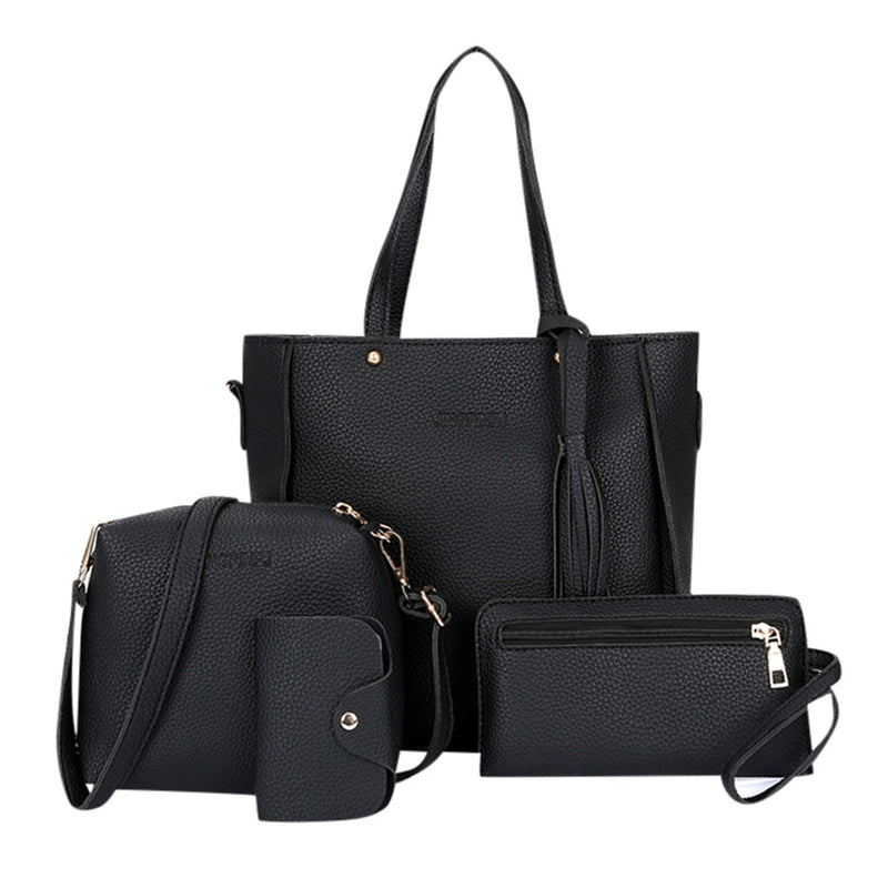 4 Pcs Strap Women Fashion Bag