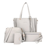 4 Pcs Strap Women Fashion Bag