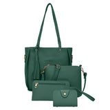 4 Pcs Strap Women Fashion Bag
