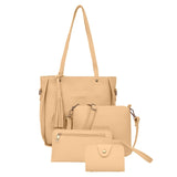 4 Pcs Strap Women Fashion Bag