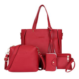 4 Pcs Strap Women Fashion Bag