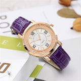Rhinestone Alloy Analog Quartz Watch