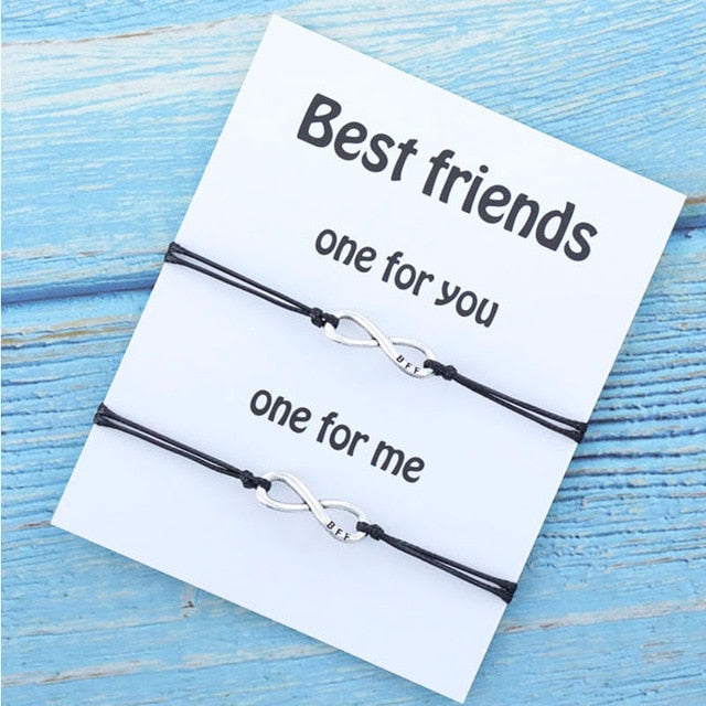 Best Friend Matching Bracelet Infinity Charm Bracelets