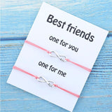 Best Friend Matching Bracelet Infinity Charm Bracelets