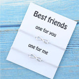 Best Friend Matching Bracelet Infinity Charm Bracelets