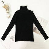 Turtleneck Women Thin Pullover Jumper