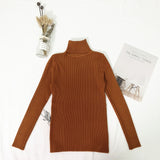 Turtleneck Women Thin Pullover Jumper