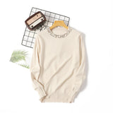 Women Beaded Elegant Sweater