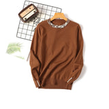 Women Beaded Elegant Sweater