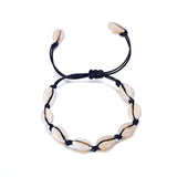 Gold Color Cowrie Shell Bracelets for Women