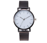 Rose Gold Luxury Buckle Wristwatch