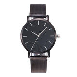 Rose Gold Luxury Buckle Wristwatch