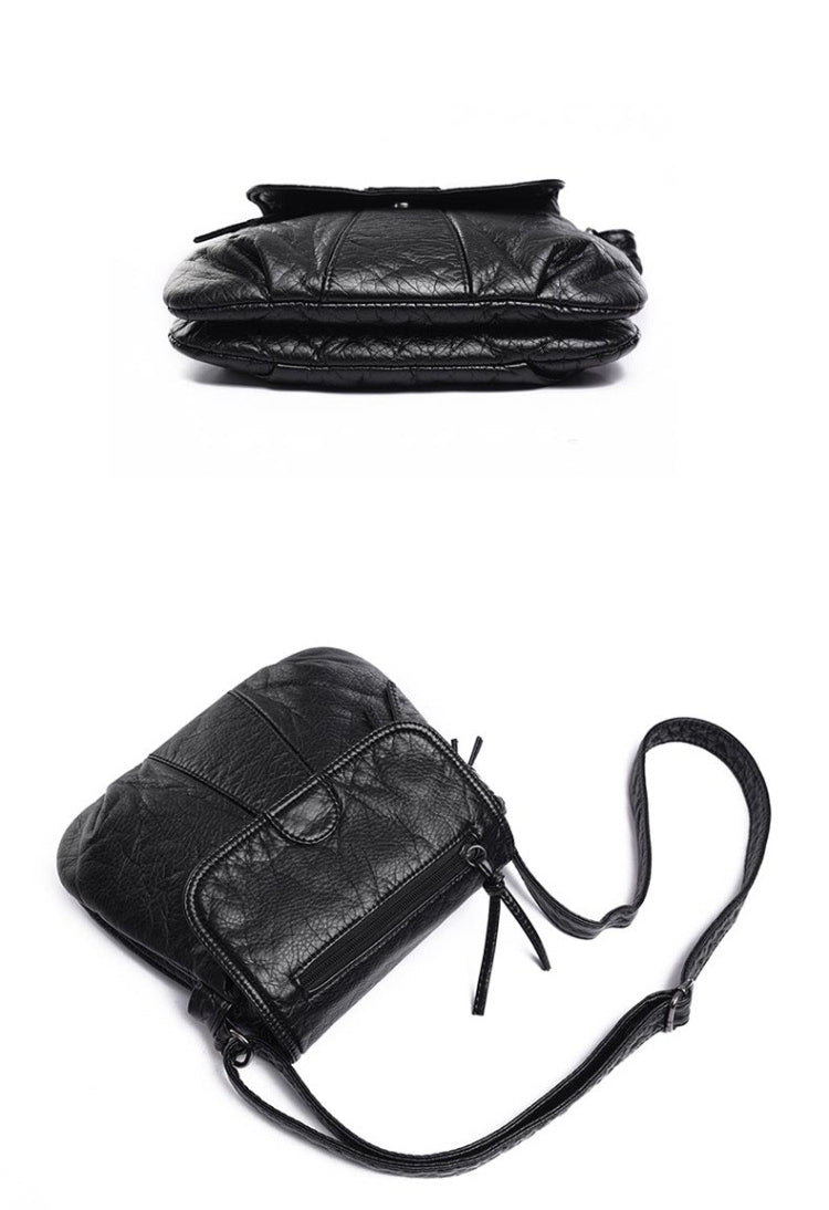 Cross-body Soft PU Leather Shoulder Bag