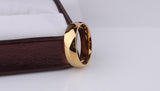 Engrave Logo Light Version Gold Color Ring