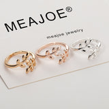 Charms Two colors Olive Tree Open Ring