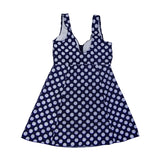Dot Bandage Floral Print Bathing Suit