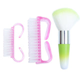 1 Pc Plastic Manicure Pedicure Brush
