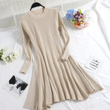 Women Long Sleeve Dress Sweater
