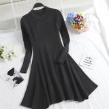 Women Long Sleeve Dress Sweater