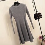 Women Long Sleeve Dress Sweater