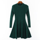 Women Long Sleeve Dress Sweater