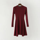 Women Long Sleeve Dress Sweater