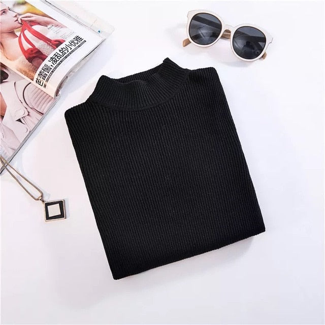 Autumn Primer Korean Slim-Fit Tight Sweater