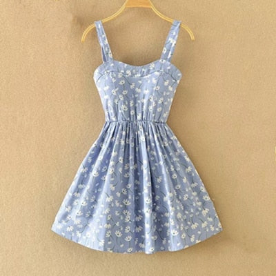Off Shoulder Ruffle Dot Summer Dress
