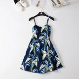 Off Shoulder Ruffle Dot Summer Dress