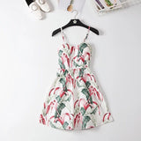 Off Shoulder Ruffle Dot Summer Dress