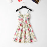 Off Shoulder Ruffle Dot Summer Dress