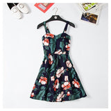 Off Shoulder Ruffle Dot Summer Dress