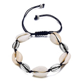 Gold Color Cowrie Shell Bracelets for Women