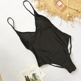 Sling Backless One Piece Swimsuit