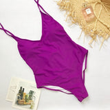 Sling Backless One Piece Swimsuit