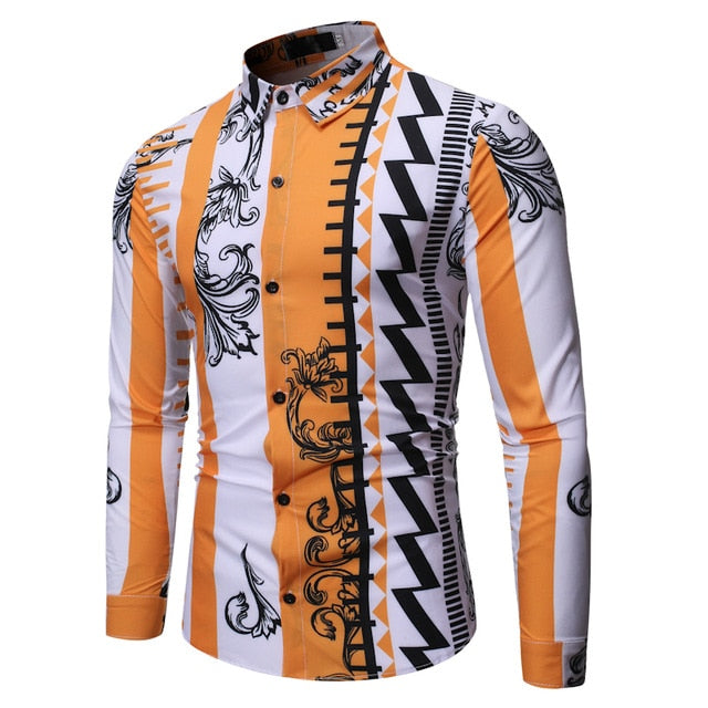 Fashion Luxury Royal Shirt Korean Style