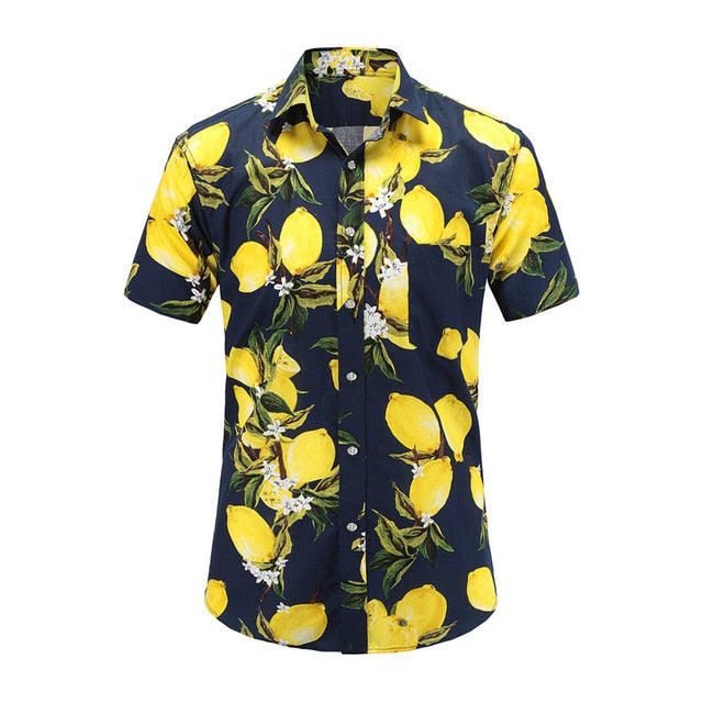 Short Sleeve Men Casual  Shirt
