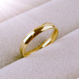 4mm Metal Round Wedding Ring