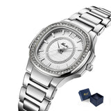 Women Fashion Diamond Quartz Watch