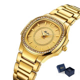 Women Fashion Diamond Quartz Watch