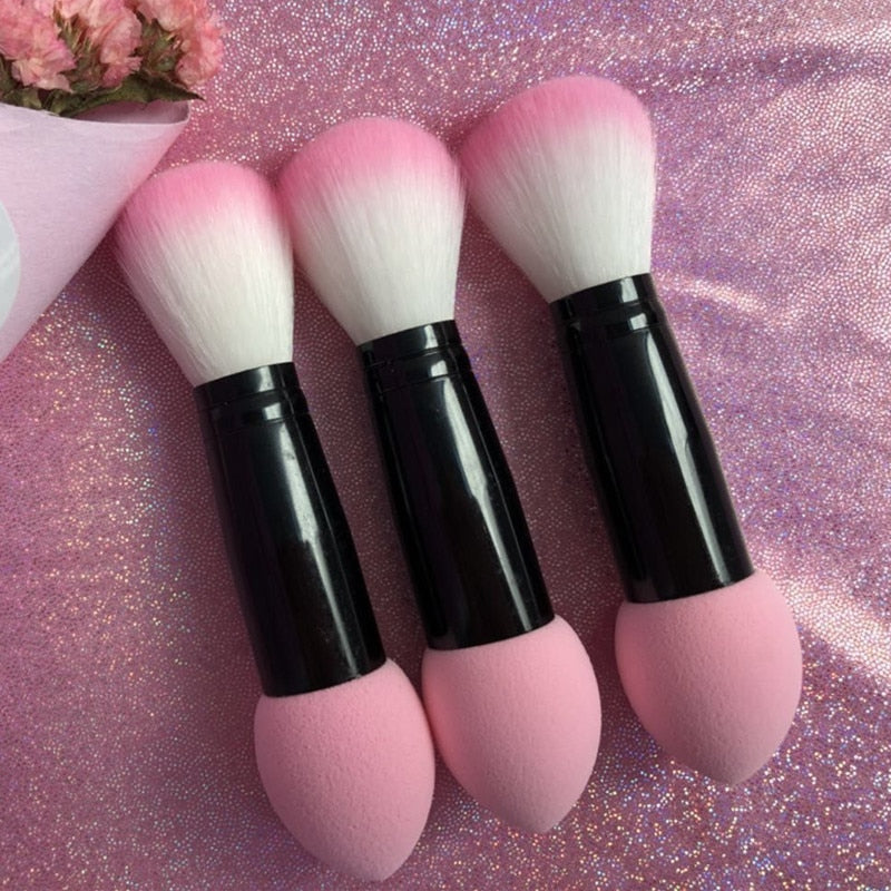 1 Pc Professional Nylon Blush Brush