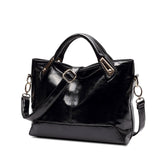 Women Oil Wax Leather Shoulder Bag