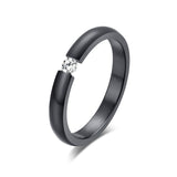 Stainless Steel Elegant Women Ring