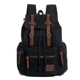Vintage Canvas Travel Laptop Backpack