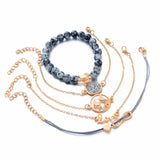 Turtle Charm Bracelet Bangles For Women