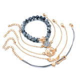 Turtle Charm Bracelet Bangles For Women
