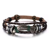 Vintage Playing Cards Braided Bracelet