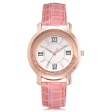 Rhinestone Alloy Analog Quartz Watch