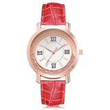 Rhinestone Alloy Analog Quartz Watch