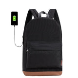 Men Canvas Air Cushion Belt Backpack